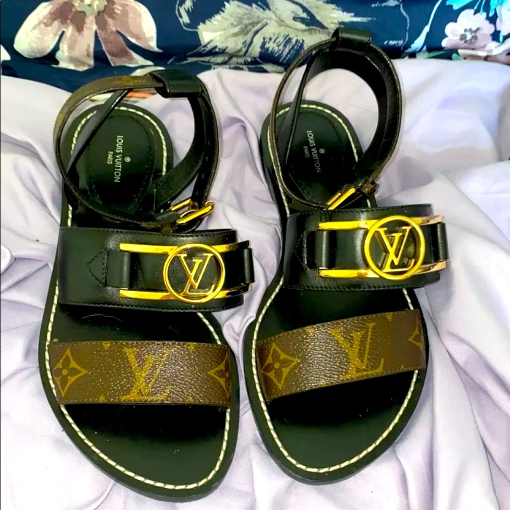 Louis Vuitton Academy Flat Sandal